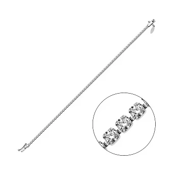 Золотий браслет Francelli з фіанітами (арт. 3261134б)