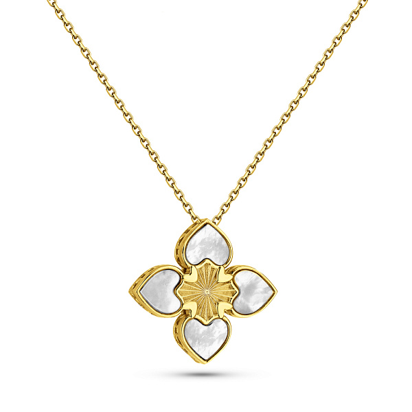 Золоте кольє з перламутром (арт. 352880жп) – зображення 1