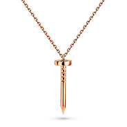 Колье из красного золота Гвоздь (арт. 352371)