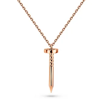 Колье из красного золота Гвоздь (арт. 352371)
