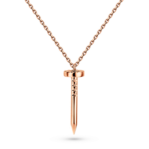 Кольє з червоного золота Цвях (арт. 352371) – зображення 1