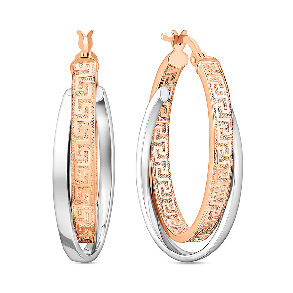 Золотые серьги Олимпия (арт. 109415/35кб) – изображение 1