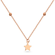 Колье Звезда из красного золота (арт. 352176а)