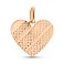 Кулон з червоного золота Сердечко (арт. 424865) – зображення 1