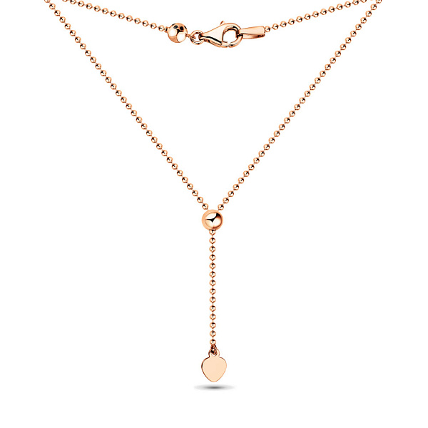 Колье Fly из золота с регулированием длины (арт. 352376/1) – изображение 2