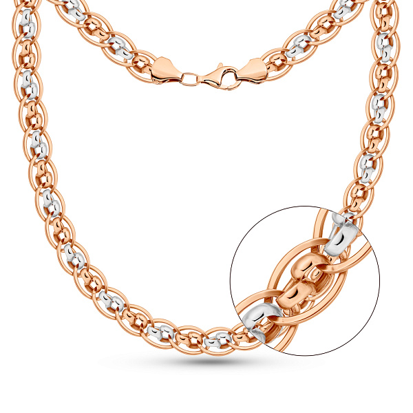 Колье из красного золота (арт. 351078кб) – изображение 1