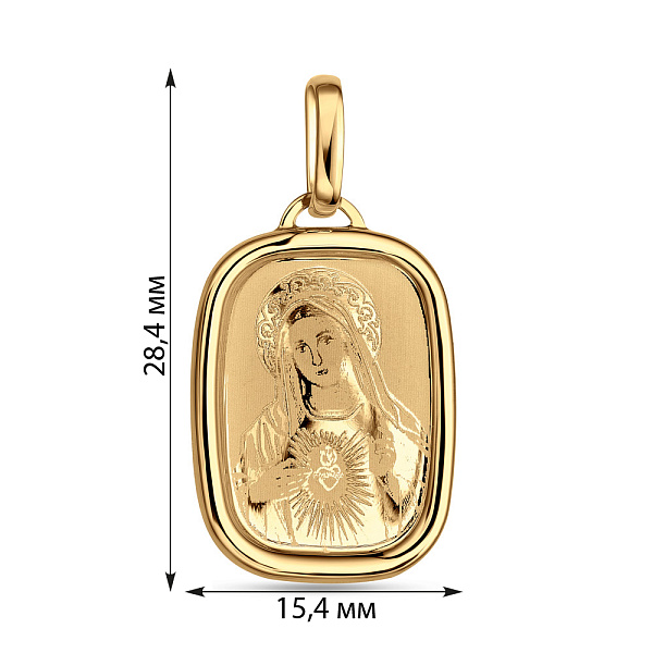 Ладанка из золота (арт. 410901ж) – изображение 2