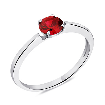 Кольцо из серебра с гранатом (арт. 7501/574Гкп)