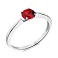 Кольцо из серебра с гранатом (арт. 7501/574Гкп) – изображение 1