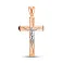 Золотий хрестик з розп'яттям (арт. 500689/2) – зображення 1