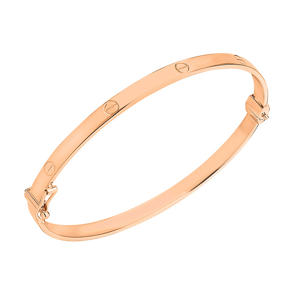 Золотой женский браслет на руку в красном цвете металла (арт. 322944/3) – изображение 1