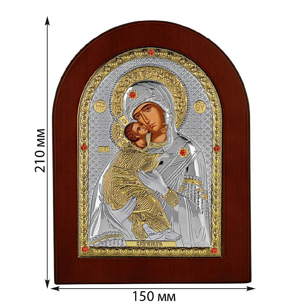 Ікона Пресвята Богородиця Володимирська (210х150 мм) (арт. MA/E1110BX) – зображення 2