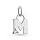 Серебряный подвес Буква М (арт. 7503/П2Ф/061) – изображение 1