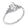 Серебряное кольцо с фианитами (арт. 7501/6419) – изображение 2