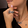 Кольцо Francelli из белого золота без камней (арт. е156712б) – изображение 9