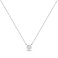 Серебряное колье с подвеской с фианитами (арт. 7507/2508/6)