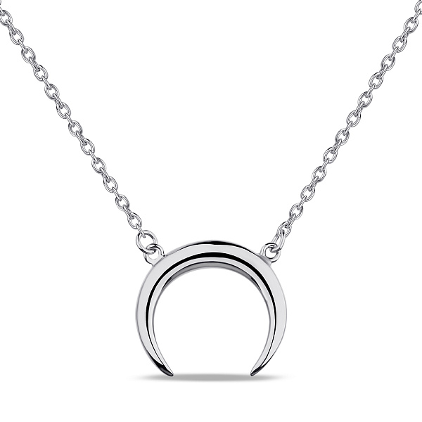 Серебряное колье без камней (арт. 7507/2160) – изображение 1