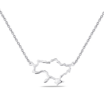 Фото Колье из серебра "Украина" (арт. 7507/7-2201.0.2)