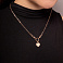 Колье Сердечко из красного золота (арт. 353018) – изображение 3