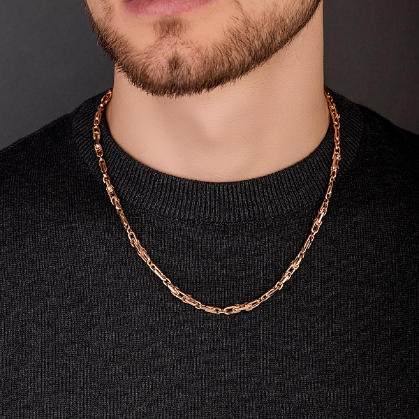 Цепочка из красного золота плетения Фантазийное (арт. 352471) – изображение 2