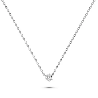 Кольє з білого золота з діамантом (арт. 7111476202)