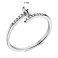 Серебряное кольцо Гвоздь с фианитами (арт. 7501/6864) – изображение 2