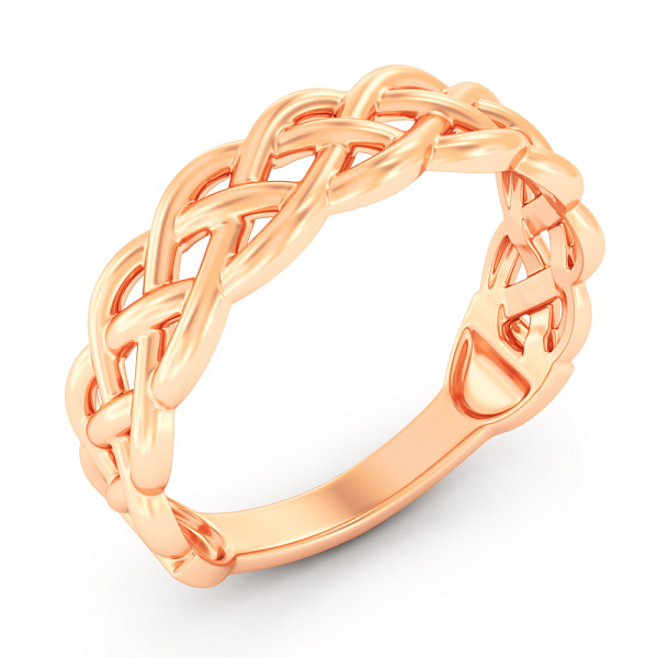 Каблучка з червоного золота (арт. 141240) – зображення 1