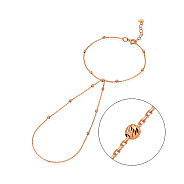 Золотий слейв браслет (арт. 340101)