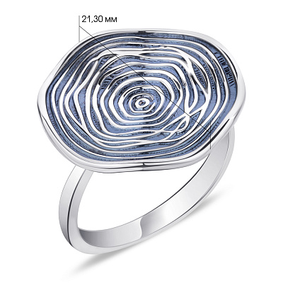 Кольцо серебряное  (арт. 7901/334кп)