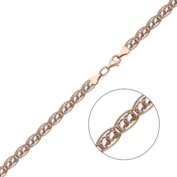 Золотий ланцюжок плетіння Нонна фантазійна (арт. 3011512р) – зображення 1