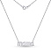 Серебряное колье Мама (арт. 7507/575) – изображение 2