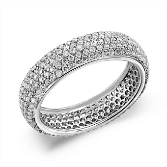 Золотое кольцо с бриллиантами (арт. К28129б)