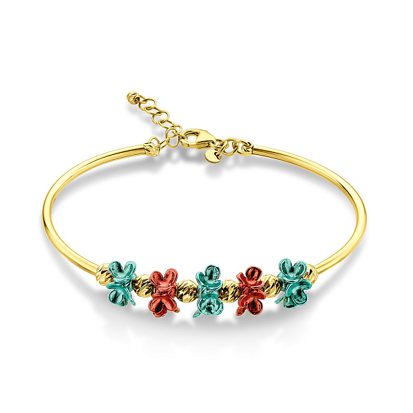 Жорсткий золотий браслет Francelli (арт. 326723жкбрз) – зображення 1