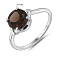 Серебряное кольцо с раухтопазом (арт. 7501/2180494Рх) – изображение 2