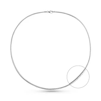 Золотое колье-струна Francelli (арт. 352523б)