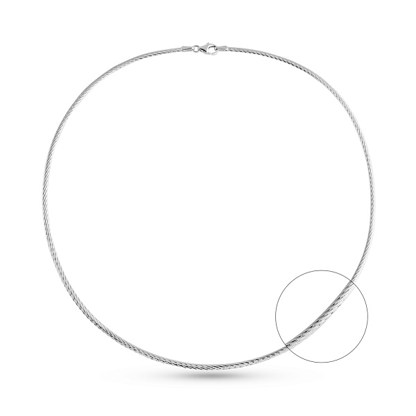 Золотое колье-струна Francelli (арт. 352523б) – изображение 1