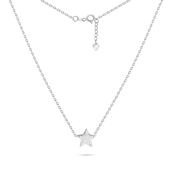 Срібне кольє «Зірка» (арт. 7507/961) – зображення 2
