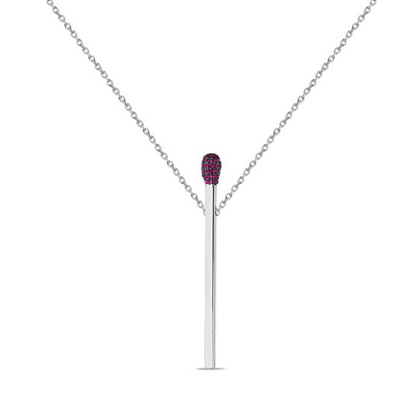 Колье из серебра "Спичка" (арт. 7507/976ак) – изображение 1