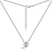 Серебряное колье с фианитом (арт. 7507/7-2035.0.2) – изображение 3