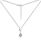 Колье из серебра с фианитами (арт. 7507/1865) – изображение 2