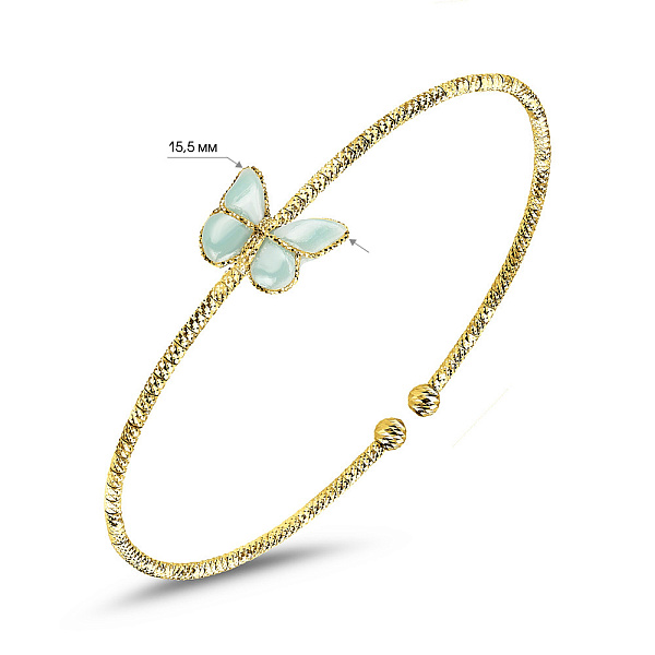 Золотой браслет Francelli (арт. 326205жкмг) – изображение 3