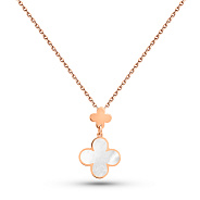 Золотое колье с эмалью (арт. 360207еп)