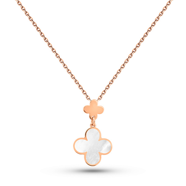 Золотое колье с эмалью (арт. 360207еп) – изображение 1