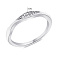 Серебряное кольцо с фианитами (арт. 7501/6133) – изображение 2