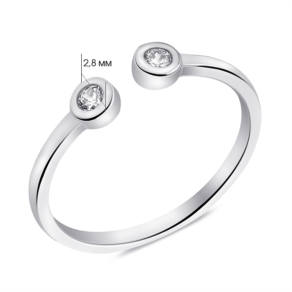 Кольцо из серебра на фалангу Trendy Style (арт. 7501/1113) – изображение 2