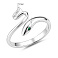 Серебряное кольцо змея с альпинитами (арт. 7501/8734аз) – изображение 2