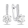 Серебряные серьги с фианитами (арт. 7502/10494) – изображение 1