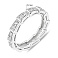 Серебряное кольцо с фианитами (арт. 7501/8507) – изображение 2