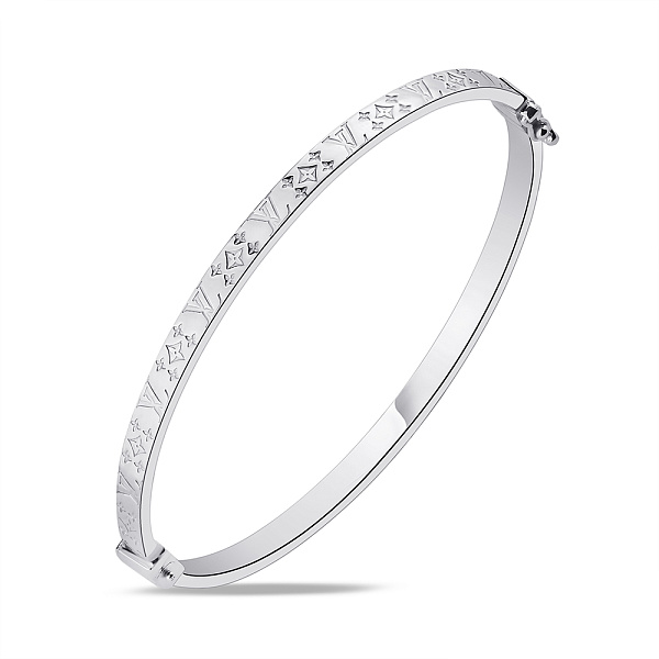 Жесткий браслет из серебра (арт. 7509/3636) – изображение 1