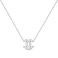 Серебряное колье с подвеской с фианитами (арт. 7507/2553) – изображение 1